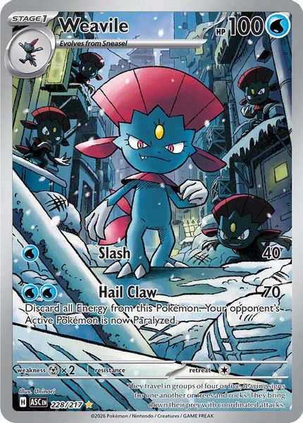 Weavile - Mega Evolução – Heróis Excelsos