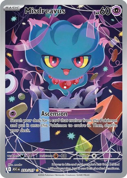 Misdreavus - Mega Evolução – Heróis Excelsos