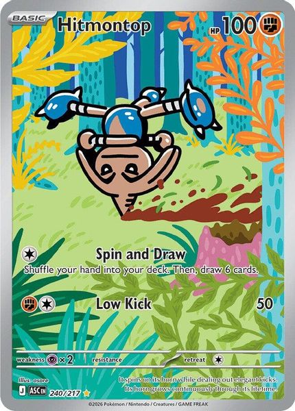 Hitmontop - Mega Evolução – Heróis Excelsos