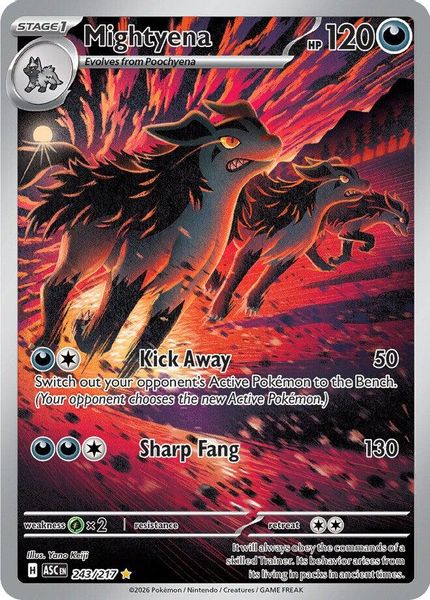 Mightyena - Mega Evolução – Heróis Excelsos