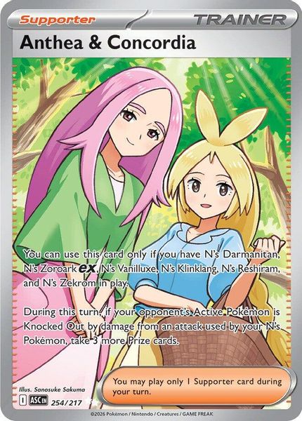 Anthea & Concordia 254/217 - Mega Evolução – Heróis Excelsos (ME: Ascended Heroes)