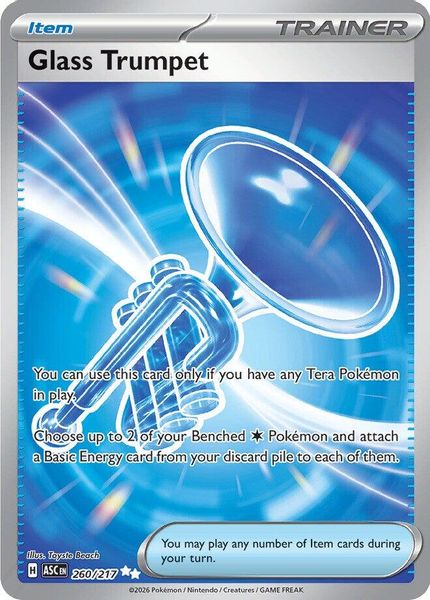 Glass Trumpet - Mega Evolução – Heróis Excelsos