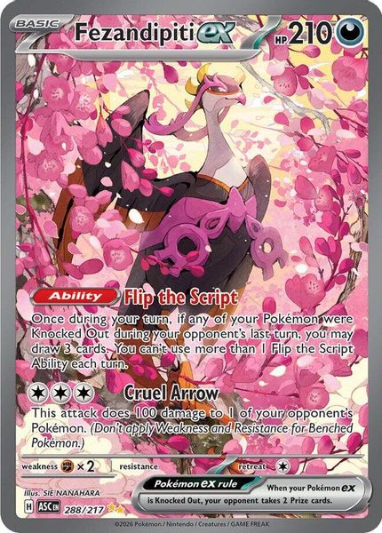 Fezandipiti ex - Mega Evolução – Heróis Excelsos