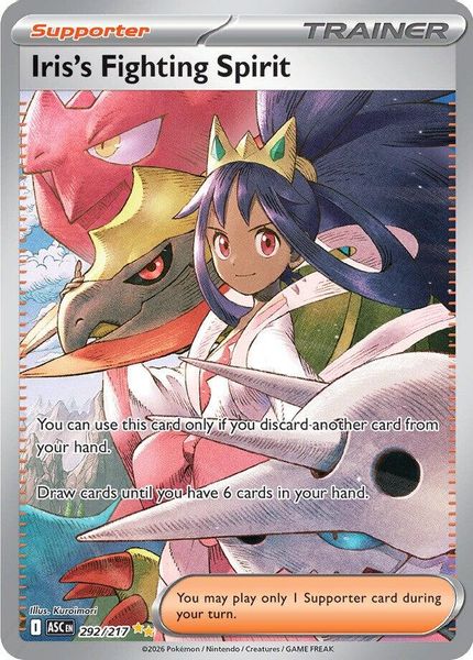 Iris's Fighting Spirit - Mega Evolução – Heróis Excelsos