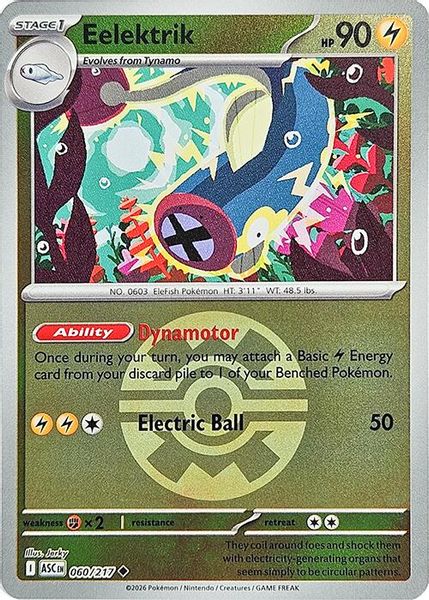 Eelektrik (Quick Ball) - Mega Evolução – Heróis Excelsos