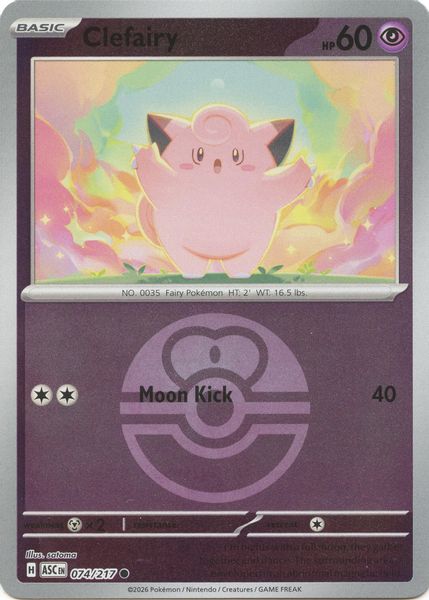 Clefairy (Love Ball) - Mega Evolução – Heróis Excelsos