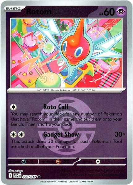 Rotom (Dusk Ball) - Mega Evolução – Heróis Excelsos