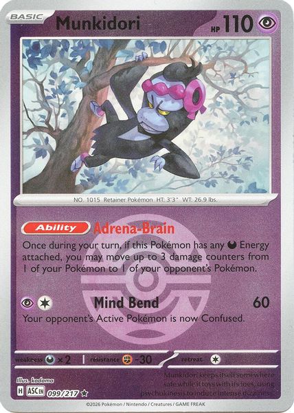 Munkidori (Dusk Ball) - Mega Evolução – Heróis Excelsos