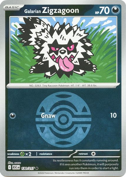 Galarian Zigzagoon (Dusk Ball) - Mega Evolução – Heróis Excelsos