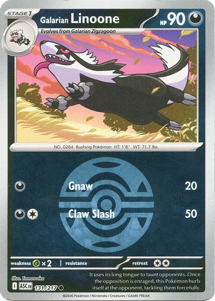 Galarian Linoone (Dusk Ball) - Mega Evolução – Heróis Excelsos