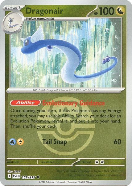 Dragonair (Love Ball) - Mega Evolução – Heróis Excelsos
