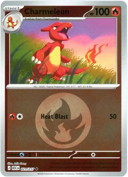 Charmeleon (Energy Symbol Pattern) - Mega Evolução – Heróis Excelsos