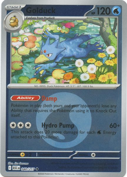 Golduck (Energy Symbol Pattern) - Mega Evolução – Heróis Excelsos