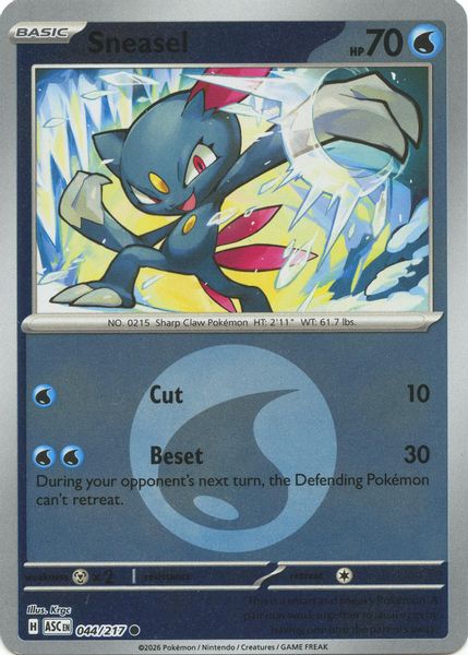 Sneasel (Energy Symbol Pattern) - Mega Evolução – Heróis Excelsos