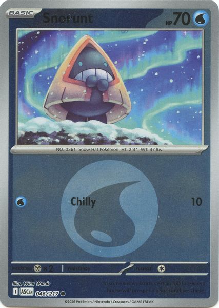 Snorunt - 046/217 (Energy Symbol Pattern) - Mega Evolução – Heróis Excelsos