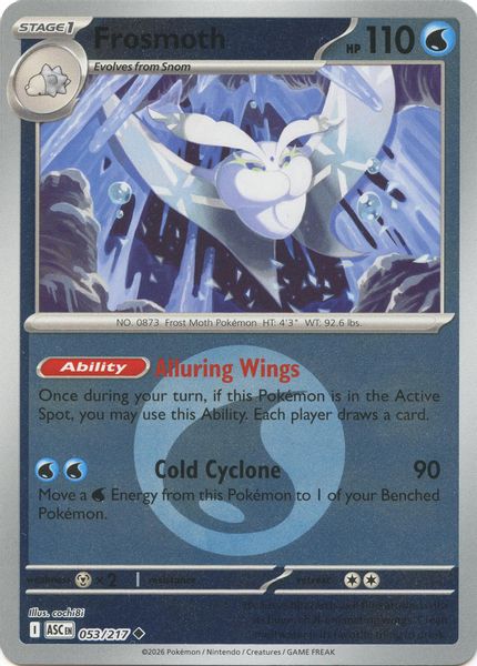 Frosmoth (Energy Symbol Pattern) - Mega Evolução – Heróis Excelsos