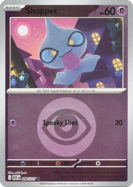 Shuppet (Energy Symbol Pattern) - Mega Evolução – Heróis Excelsos