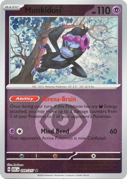 Munkidori (Energy Symbol Pattern) - Mega Evolução – Heróis Excelsos