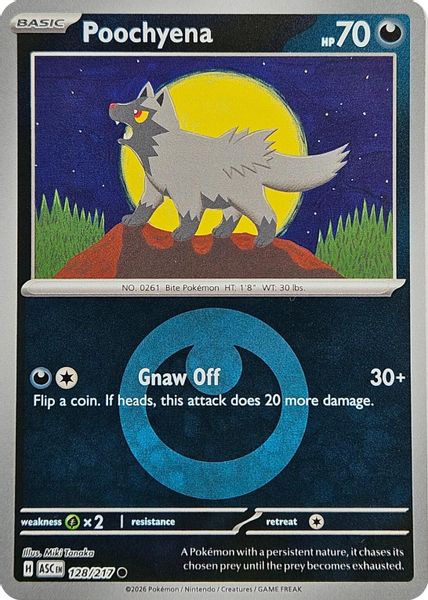 Poochyena (Energy Symbol Pattern) - Mega Evolução – Heróis Excelsos