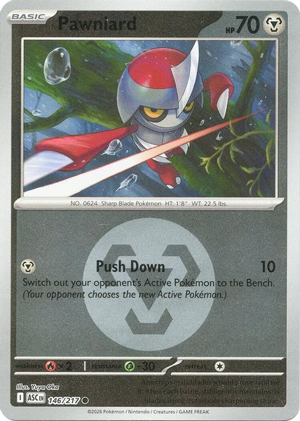 Pawniard (Energy Symbol Pattern) - Mega Evolução – Heróis Excelsos