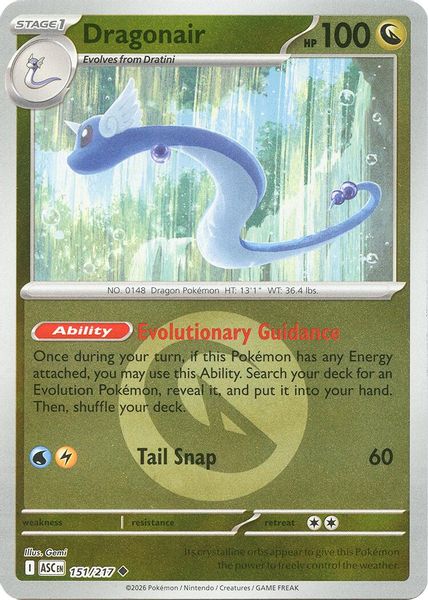 Dragonair (Energy Symbol Pattern) - Mega Evolução – Heróis Excelsos