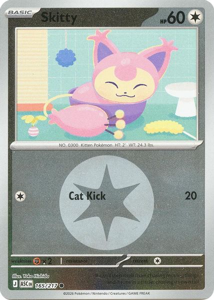Skitty (Energy Symbol Pattern) - Mega Evolução – Heróis Excelsos