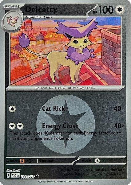 Delcatty (Energy Symbol Pattern) - Mega Evolução – Heróis Excelsos