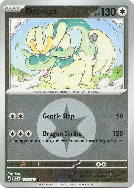 Drampa (Energy Symbol Pattern) - Mega Evolução – Heróis Excelsos