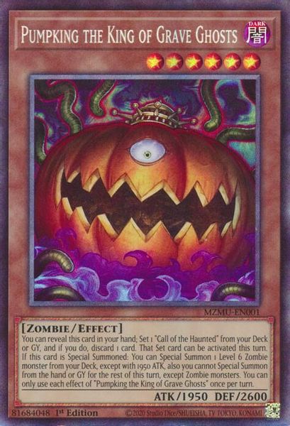 Pumpking the King of Grave Ghosts (Collector's Rare)