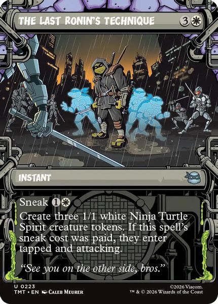 The Last Ronin's Technique (Showcase) - Teenage Mutant Ninja Turtles