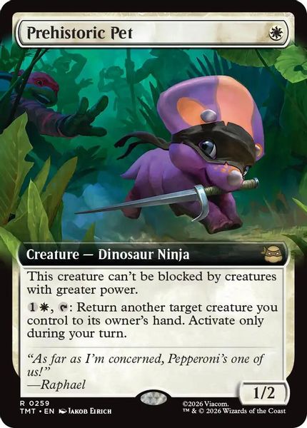 Prehistoric Pet (Extended Art) - Teenage Mutant Ninja Turtles