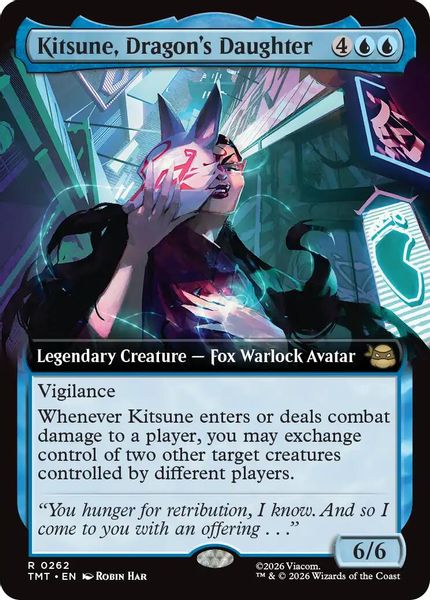 Kitsune, Dragon's Daughter (Extended Art) - Teenage Mutant Ninja Turtles