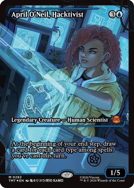 April O'Neil, Hacktivist (0282) (Showcase) - Teenage Mutant Ninja Turtles
