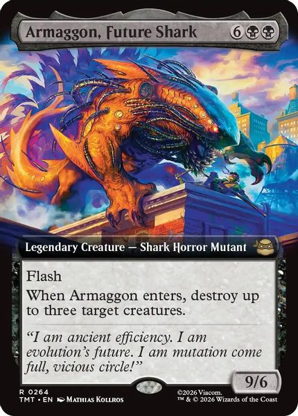 Armaggon, Future Shark (Extended Art) - Teenage Mutant Ninja Turtles