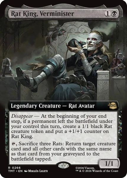 Rat King, Verminister (Extended Art)