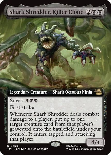 Shark Shredder, Killer Clone (Extended Art) - Teenage Mutant Ninja Turtles