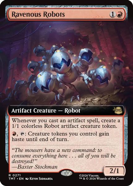 Ravenous Robots (Extended Art) - Teenage Mutant Ninja Turtles