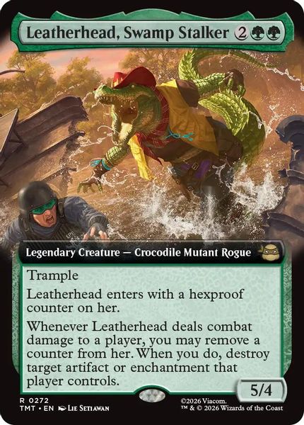 Leatherhead, Swamp Stalker (Extended Art) - Teenage Mutant Ninja Turtles