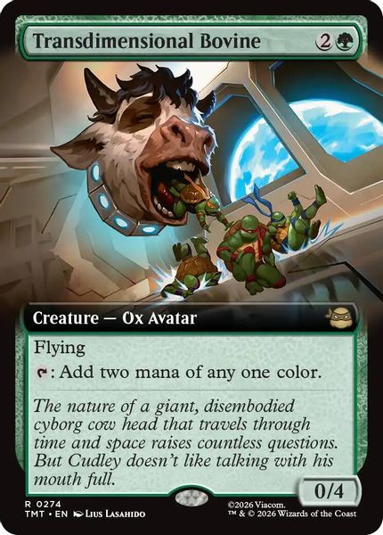 Transdimensional Bovine (Extended Art) - Teenage Mutant Ninja Turtles