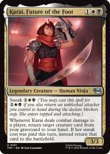 Karai, Future of the Foot - Teenage Mutant Ninja Turtles