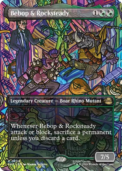 Bebop & Rocksteady (Borderless) - Teenage Mutant Ninja Turtles