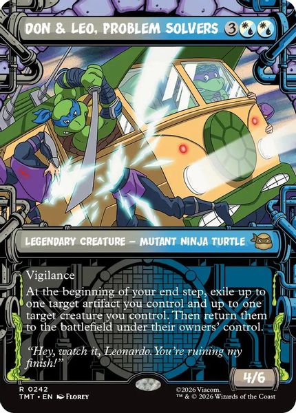 Don & Leo, Problem Solvers (Showcase) - Teenage Mutant Ninja Turtles