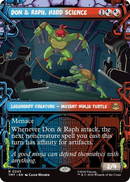 Don & Raph, Hard Science (Showcase) - Teenage Mutant Ninja Turtles