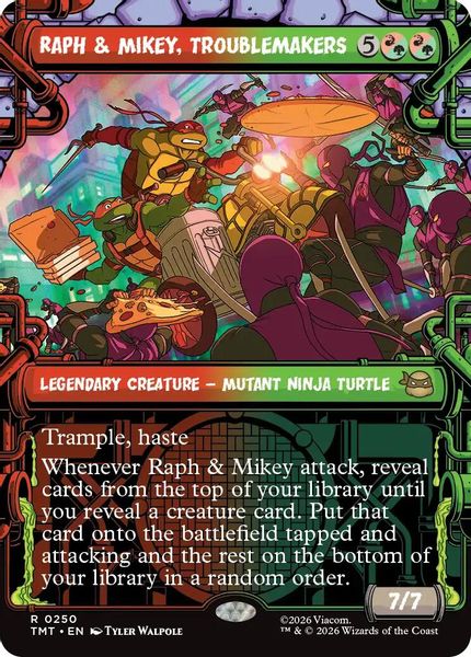 Raph & Mikey, Troublemakers (Showcase) - Teenage Mutant Ninja Turtles