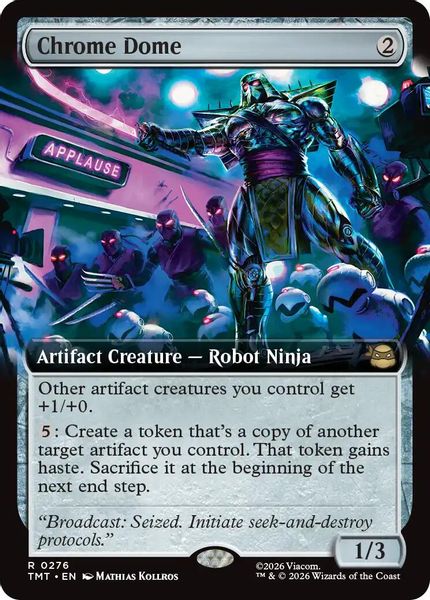 Chrome Dome (Extended Art) - Teenage Mutant Ninja Turtles