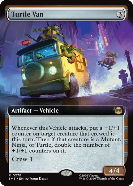 Turtle Van (Extended Art) - Teenage Mutant Ninja Turtles