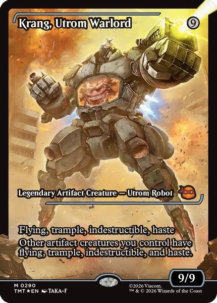 Krang, Utrom Warlord (Showcase) - Teenage Mutant Ninja Turtles