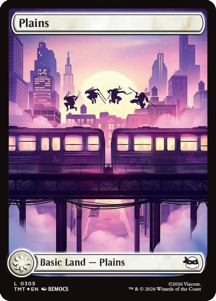 Plains (0305) (Surge Foil) - Teenage Mutant Ninja Turtles