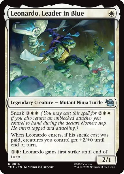 Leonardo, Leader in Blue - Teenage Mutant Ninja Turtles