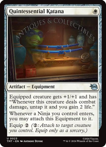 Quintessential Katana - Teenage Mutant Ninja Turtles